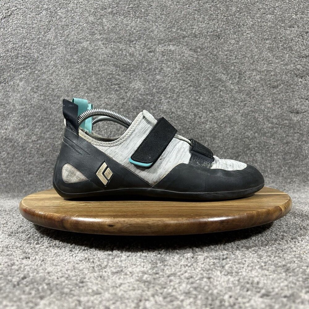 Black Diamond Momentum Women’s Size 10 Black Gray Rock Climbing Shoes Used